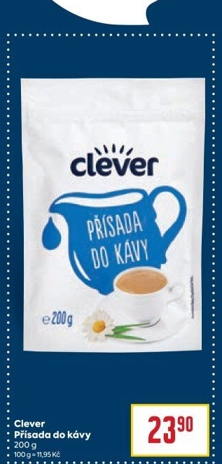 Smetana instantní do kávy Clever