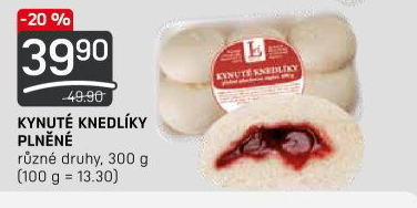Kynuté knedlíky ovocné Lef