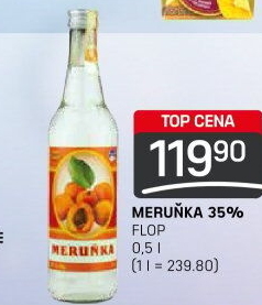 Pálenka Meruňka Flop