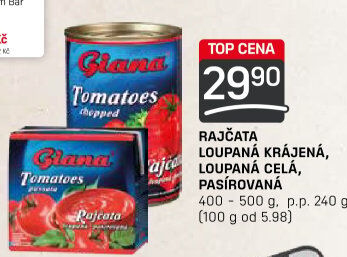 Rajčata loupaná Giana