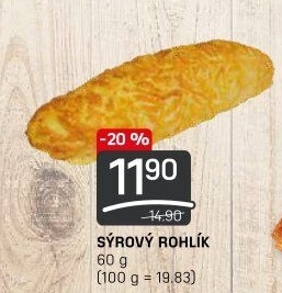 Rohlík se sýrem
