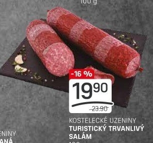 Salám turistický Kostelecké uzeniny