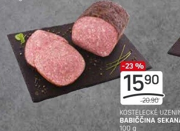 Sekaná babiččina Kostelecké uzeniny