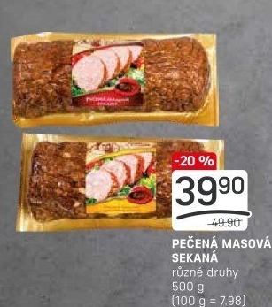 Sekaná pečená masová Ravy