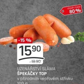Špekáčky Top Sláma