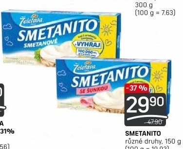 Sýr tavený Smetanito Želetava