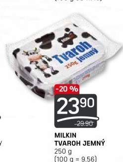 Tvaroh jemný Milkin