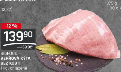 Vepřová kýta bez kosti Bidfood