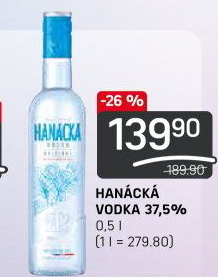 Vodka Hanácká