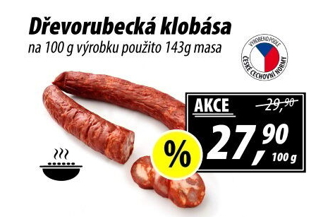 Dřevorubecká klobása