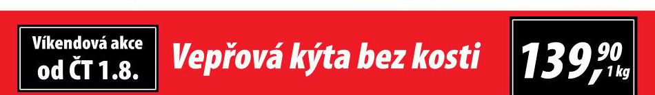 Vepřová kýta bez kosti