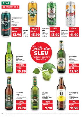 akční leták Kaufland 31.7.2024-6.8.2024