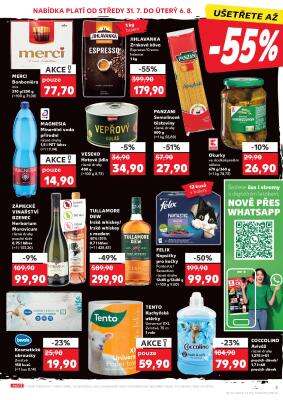 akční leták Kaufland 31.7.2024-6.8.2024
