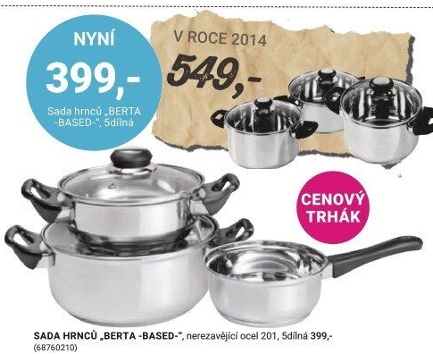 SADA HRNCŮ „BERTA -BASED-“