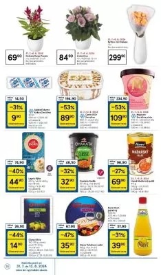 akční leták Tesco 31.7.2024-6.8.2024