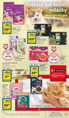 akční leták Tesco 31.7.2024-6.8.2024