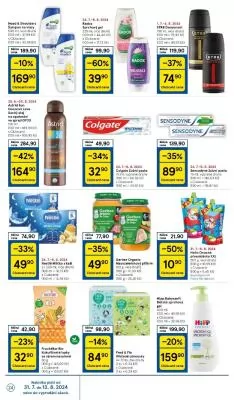 akční leták Tesco 31.7.2024-6.8.2024
