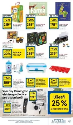 akční leták Tesco 31.7.2024-6.8.2024