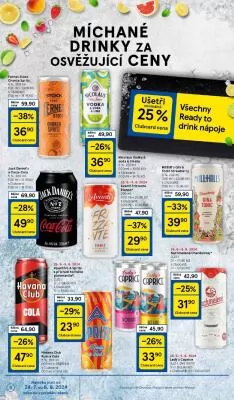 akční leták Tesco 31.7.2024-6.8.2024