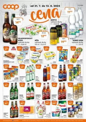 akční leták COOP 31.7.2024-13.8.2024