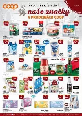 akční leták COOP 31.7.2024-13.8.2024