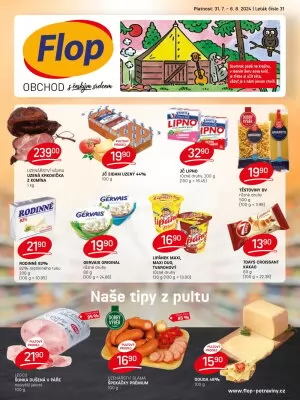 akční leták FLOP 31.7.2024-6.8.2024