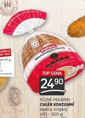 Chléb konzumní Penam