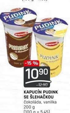 Dezert pudink Kapucín