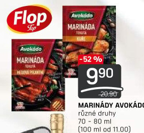 Marináda Avokádo