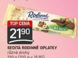 Oplatky Rodinné Sedita