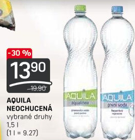 Přírodní voda Aquila