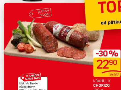 Salám Chorizo Krahulík
