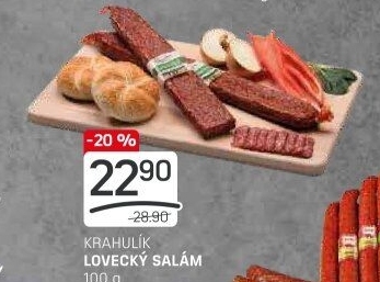 Salám lovecký Krahulík