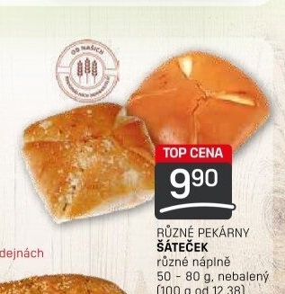 Šáteček s náplní