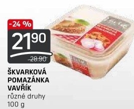 Škvarková pomazánka Lahůdky Vavřík