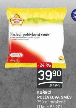 Směs kuřecí polévková mražená Vodňanské kuře