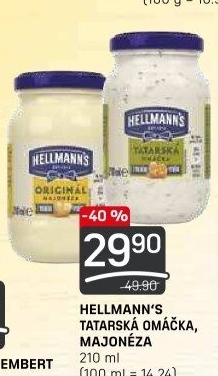 Tatarská omáčka Hellmann'