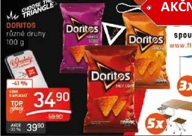 Tortilla chips Doritos