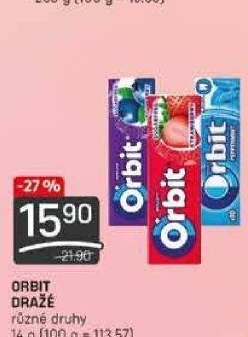 Žvýkačky Orbit