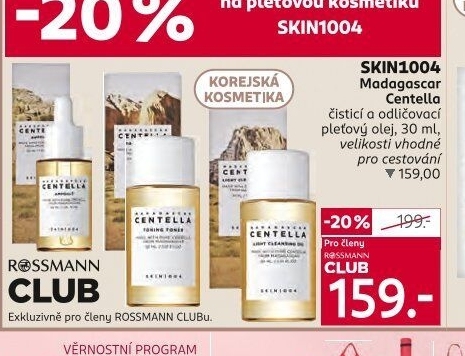 Čisticí pleťový olej Madagascar Centella SKIN1004