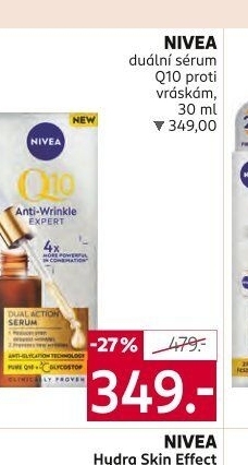 Duální sérum vyplňující Q10 proti vráskám Anti-Wrinkle Expert Nivea