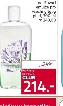 Emulze odličovací dvoufázová Ryor