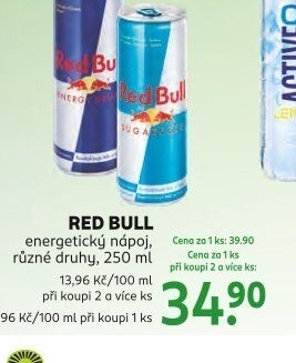 Energetický nápoj Red Bull