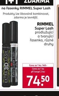 Řasenka Extra Super Lash Rimmel