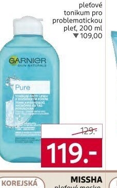 Tonikum pleťové čisticí Pure Garnier