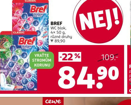 WC blok Bref
