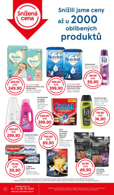akční leták Tesco 31.7.2024-6.8.2024