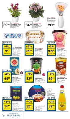 akční leták Tesco 31.7.2024-6.8.2024