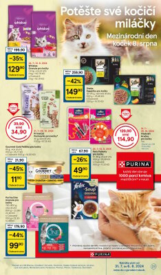 akční leták Tesco 31.7.2024-6.8.2024