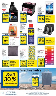 akční leták Tesco 31.7.2024-6.8.2024